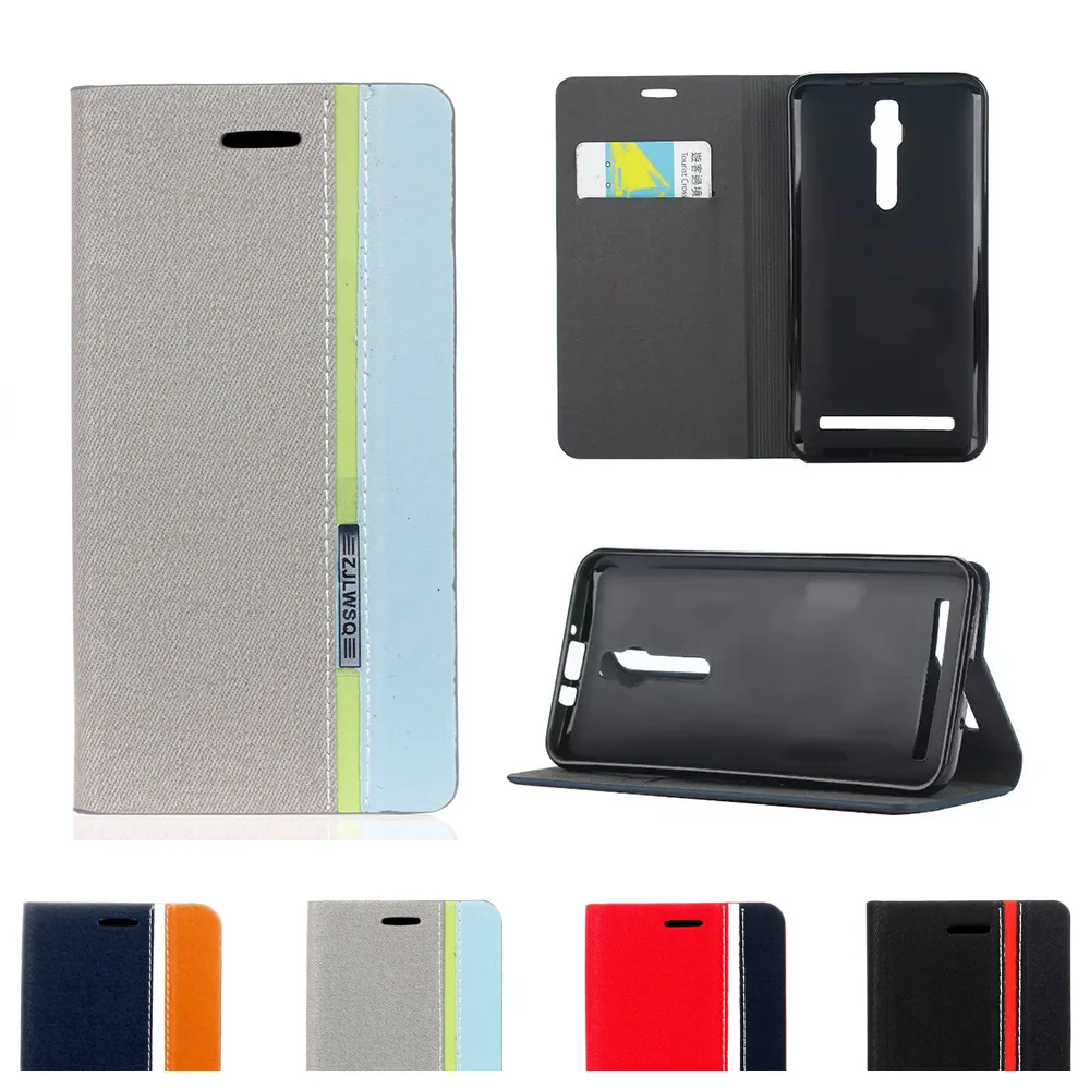 

Case for ASUS Z008D Z00AD ZenFone 2 ZenFone2 ZE551ML ZE550ML ZE 551ML 550ML Flip Phone Leather Cover for ASUS_Z00AD ASUS_Z008D