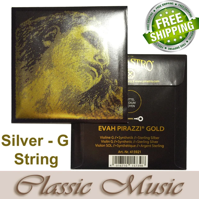 Pirastro Evah Pirazzi Gold Violin String, D