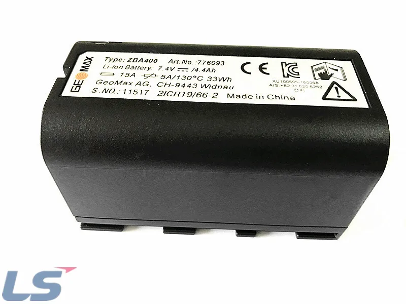 

Geomax ZBA400 battery for Geomax ZT20 ZT80 Series Total Station