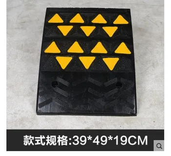 

slope road along rubber pad, curb car pad, triangle uphill climbing step, slope ladder , tire repair tool