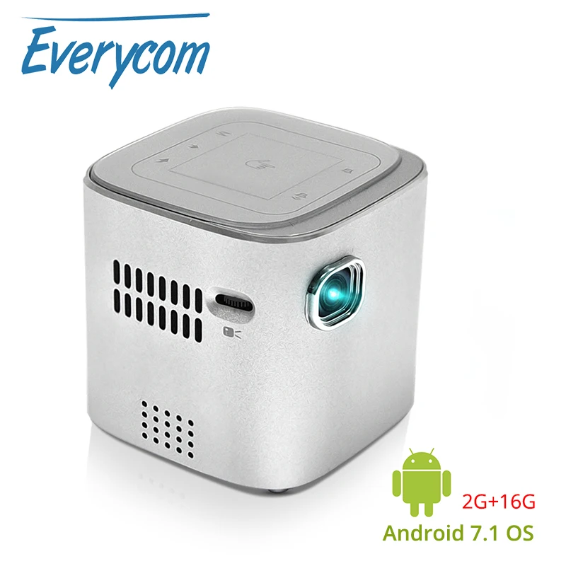 Новейший мини D019 DLP проектор с сенсорными клавишами Android 7,1 Wifi Bluetooth для Full HD 1080 P домашний театральный фильм карманный портативный видеопроек... Новейший мини D019 DLP проектор с сенсорными клавишами Android 7,1 Wifi Bluetooth для Full HD 1080 P домашний театральный фильм карманный портативный видеопроек...