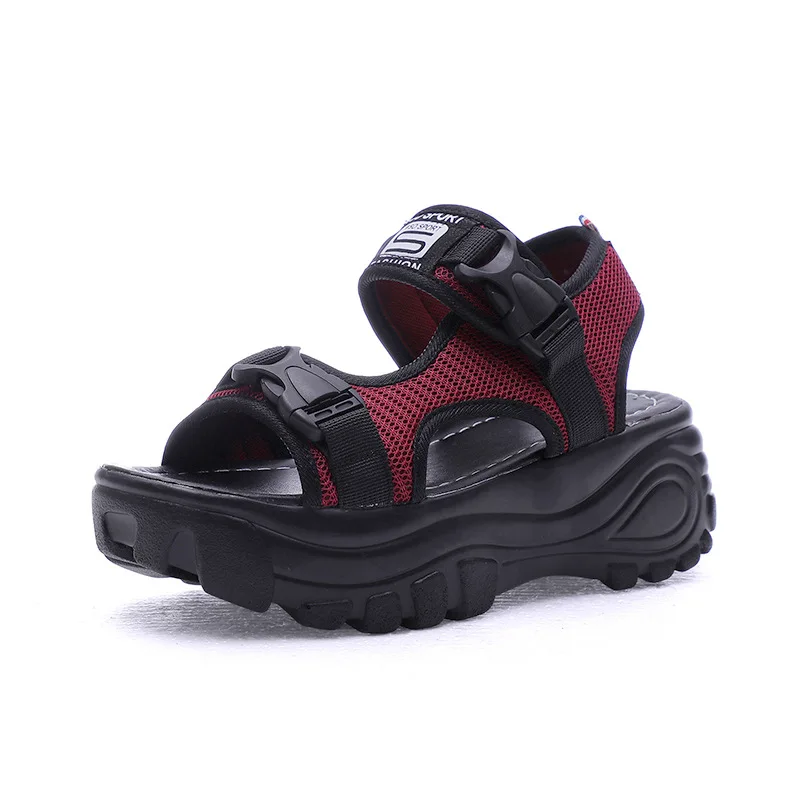 

Fashion Women Sandals 2019 Breathable Comfort Shopping Ladies Walking Shoes Summer Platform Women Wedges Sandal Shoes Woman