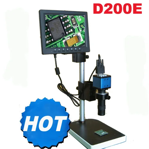 D200E Low price video microscope for bga rework stationin Microscopes