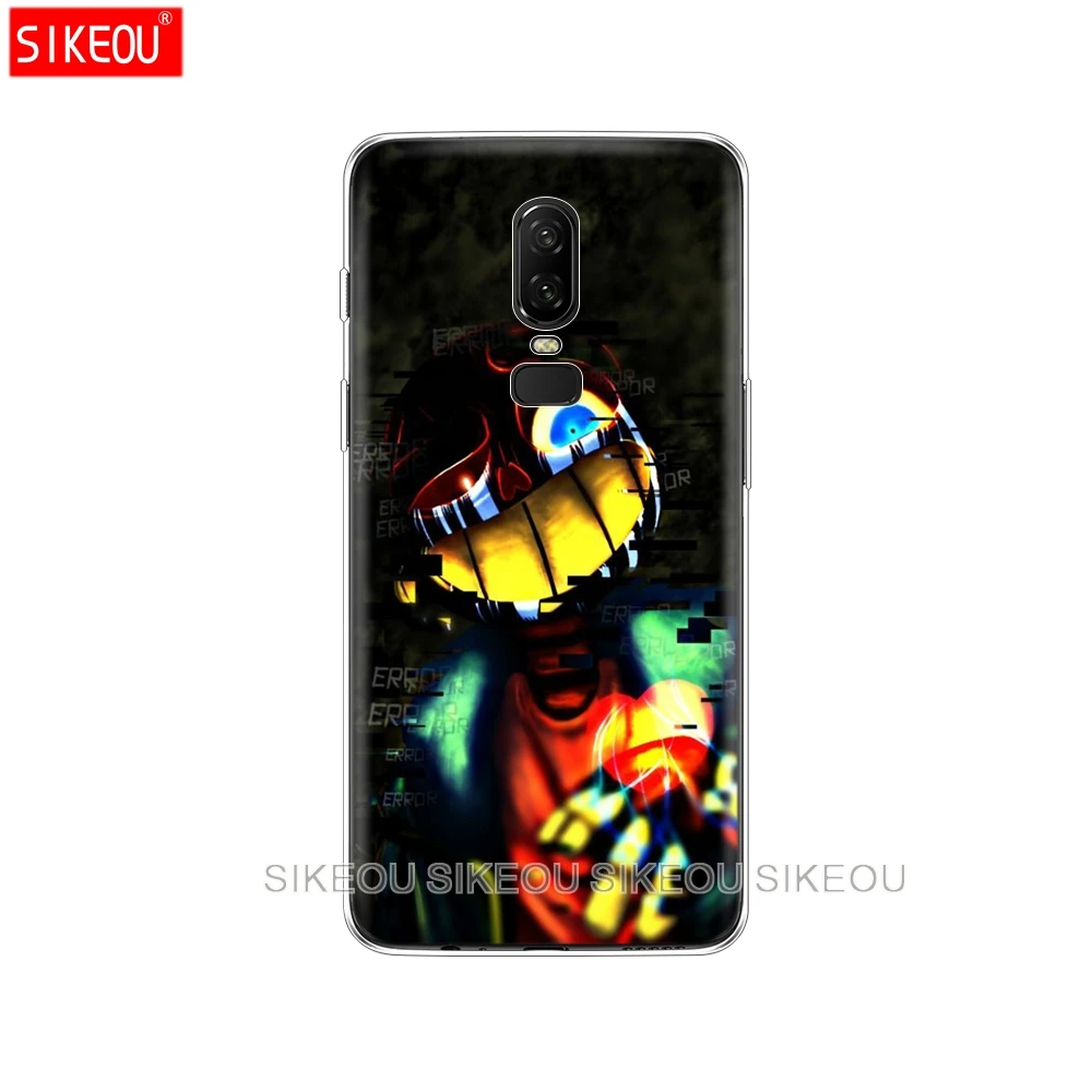 Силиконовый чехол для Oneplus one plus 6 5T 5 3 A3000 A5000 Undertale Sans|Бамперы| |