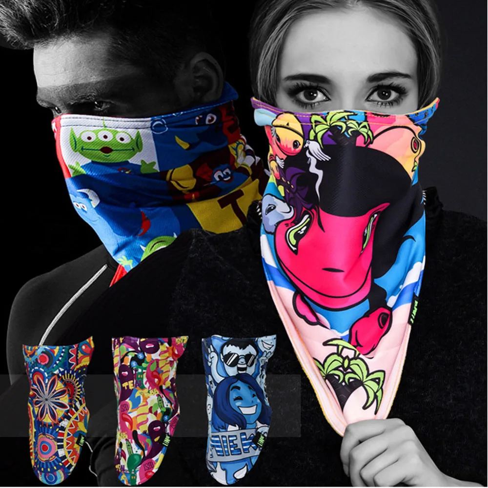 New Skiing Half Face Mask Winter Warm Ski Mask Ride Bike Cap Mask Neoprene Bicycle Cycling