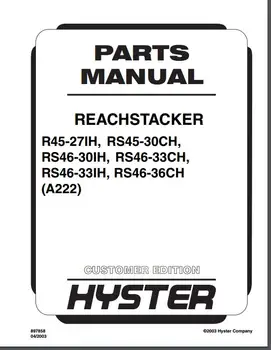 

Hyster Parts Catalouge