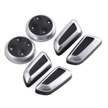 

AndyGo 6pcs Seat Adjustable Knob Button Switch For Volkswagen VW Jetta MK5 GTI Passat B7 CC Tiguan For Audi Q3 Q5 A3 A4 A5 A7