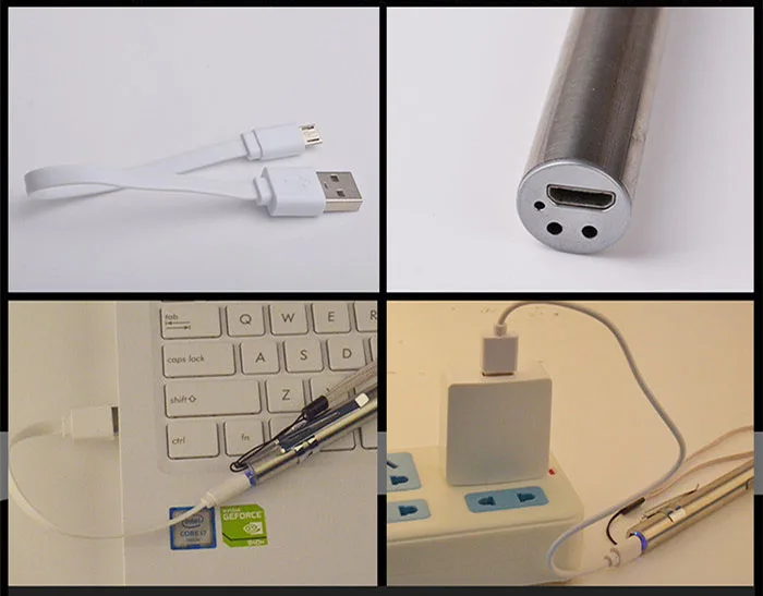 Светодиодный фонарик перезаряжаемый через USB мощный водонепроницаемый|mini cree|mini