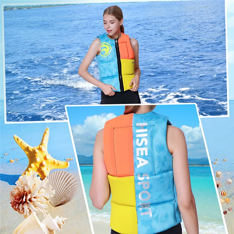 

Adult Jacket Buoyancy Aid Sailing Fishing Kayaking Life Jacket Vest Protector #2l08