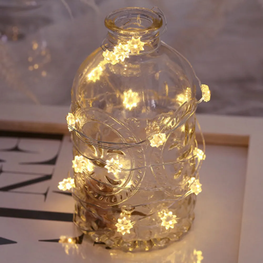 

3M 30LED Warm White LED Battery Micro Rice Wire Copper Fairy String Lights Party Wedding Decoration