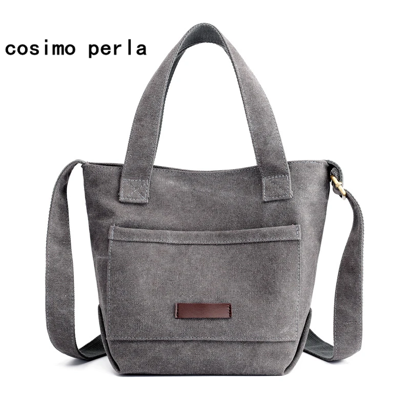 Buy Simple Women's Canvas Messenger Bags High Quality