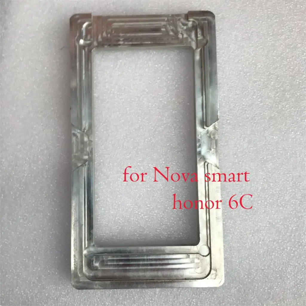 LCD Outer Glass Position Alignment Mold Holder Glue Mold Aluminum Metal mould for Huawei Honor 6C/Huawei Nova Smart