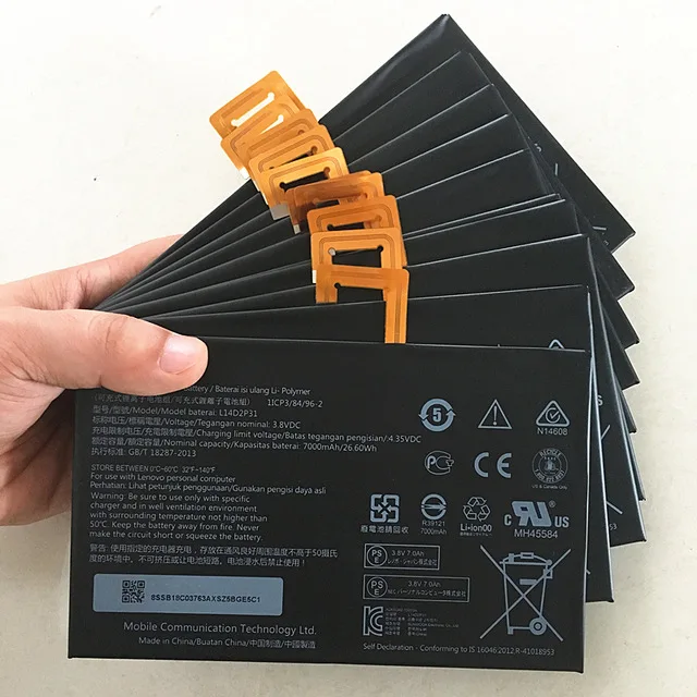 

L14D2P31 Battery For Lenovo Tab 2 A7600-F A10-70F Tab2 A10-70 A10-70L Bateria Batteries Tracking Code