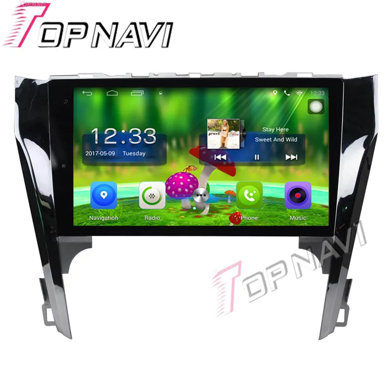 

Topnavi 10.1'' Quad Core Android 6.0 Car GPS Navigation For TOYOTA Camry 2012 Radio Audio Multimedia Stereo Without DVD