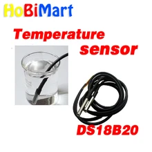 HoBiMart 10 шт./лот Водонепроницаемый Цифровой температурный датчик зонд DS18B20 Водонепроницаемый для термометр 1 м# J063-1