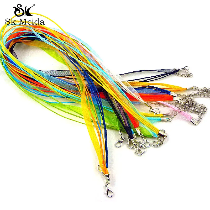 50 unids mezcla de Organza cordón encerado para collar Cuerda langosta cierre resultados de la joyería de Diy Complementos Joyas Bricolaje Joyeria NC4 50 unids mezcla de Organza cordón encerado para collar Cuerda langosta cierre resultados de la joyería de Diy Complementos Joyas Bricolaje Joyeria NC4
