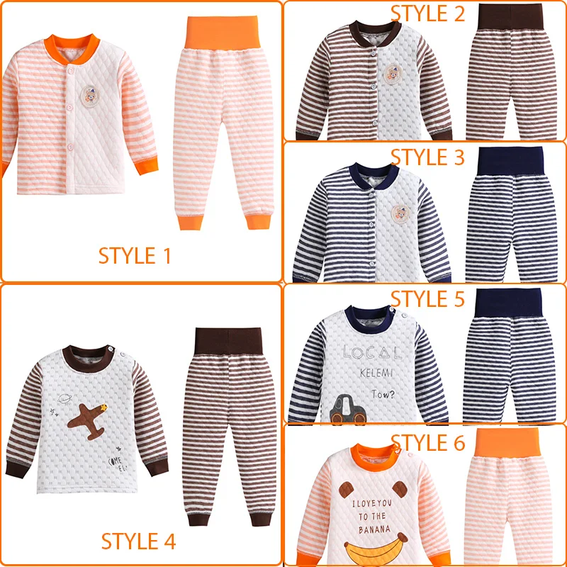 Baby Girls Clothes Set Winter Sleepwear Baby boy Clothing Sets Kids