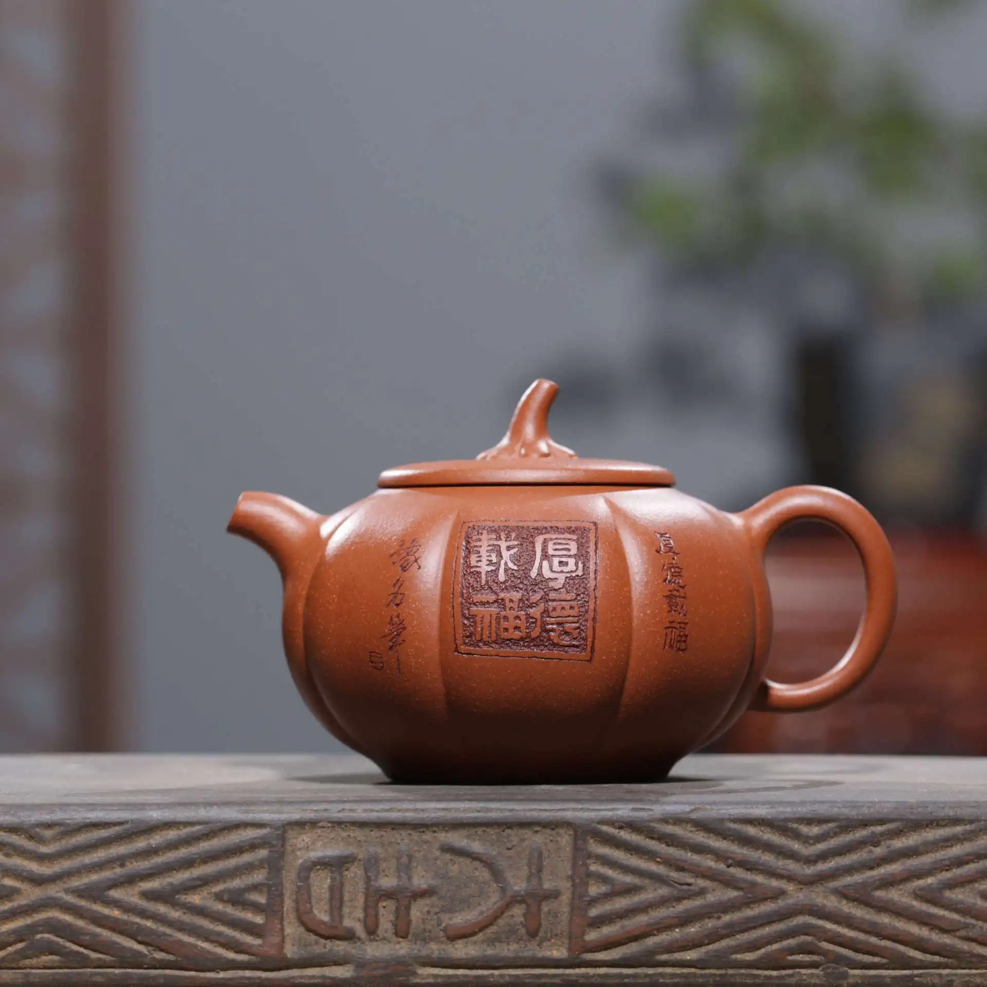 

Teapot Wholesale Pure Manual Famous Quality Goods Abalone Pot With Downhill Mud Infusion Of Tea Special-purpose Teapot Tea Set