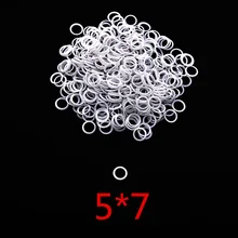 500 шт./лот Парикмахерские ножницы аксессуары нейлоновые шайбы Размер 5*7 мм нейлоновая прокладка части