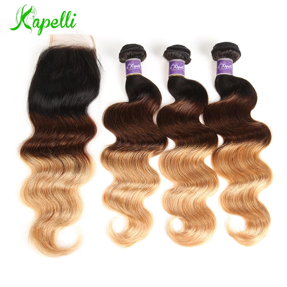 Ombre bundles with closure
