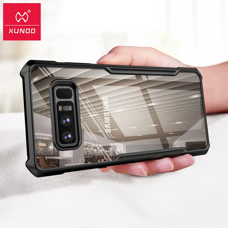 

Xundd Airbag Armor Case for Samsung Galaxy Note 8 Tpu + Acylic Shockproof Protective Back Cover for Galaxy Note 8 Case Coque