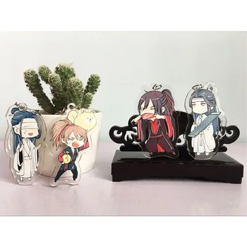 

New Cartoon Characters Anime Mo Dao Zu Shi Key Chain Acrylic Mobile Pendant Keychain