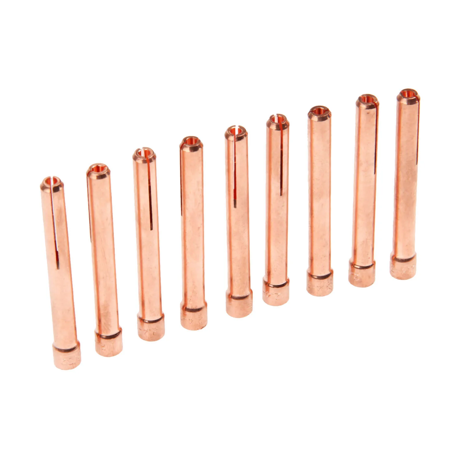 DRELD 10PCS TIG Collets Tip 10N24 3/32" 2.4mm Fit for TIG Welding Torch SR PTA DB WP 17 18 26 Series Welding Machine Accessories DRELD 10PCS TIG Collets Tip 10N24 3/32" 2.4mm Fit for TIG Welding Torch SR PTA DB WP 17 18 26 Series Welding Machine Accessories