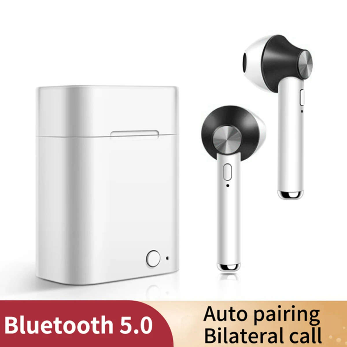 SOONHUA 3D стерео Bluetooth 5,0 беспроводные наушники TWS Автоматическое Сопряжение наушники с 500 мАч зарядный чехол Handsfree