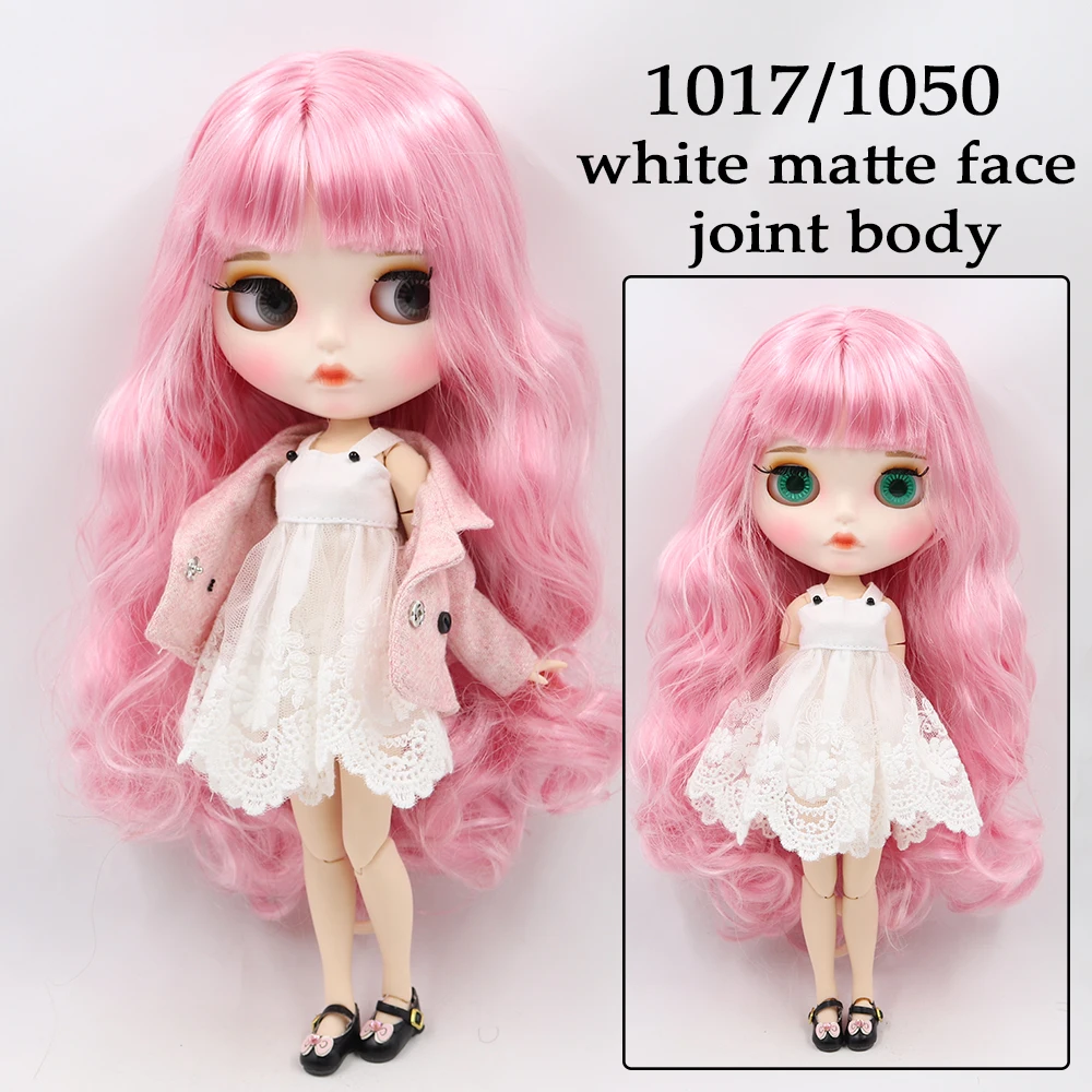 Фабрика blyth кукла bjd шарнир тела белая кожа bjd 30 см матовый лица резные губы с бровей индивидуальные лица