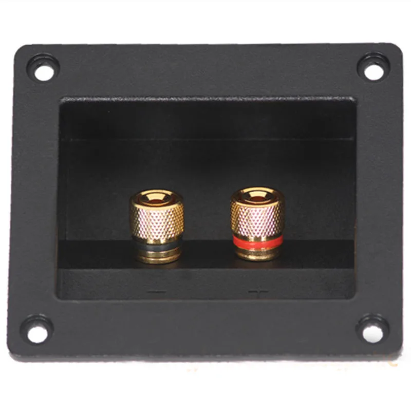 

speaker wiring box ternminal abs material box audio amplifier diy accessories/Free Shipping
