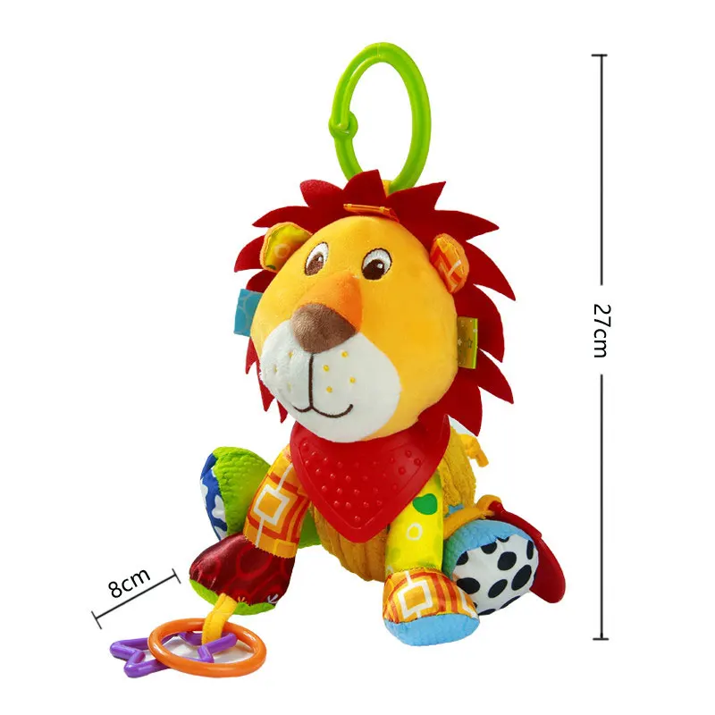 Buy Sozzy Cute Baby Musical Mobile Crib Bed Toys Newborn Animal Lion