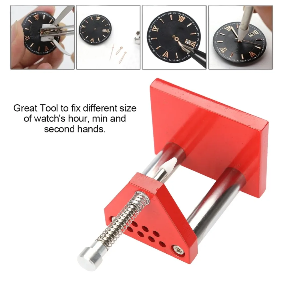 

Professional Watch Hand Remover & 9 Plastic Dies Watch Repair Accessories Tool for Watchmaker Watch Hand Plunger Puller Remover