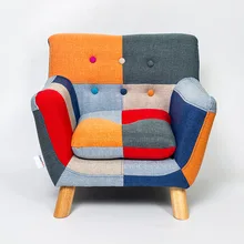 Modern Children Kids Sofa Couch Armrest Chair Upholstered Living Room Furniture Single Sofa Armchair Girl and Boy Birthday Gift giantex living room accent leisure chair modern fabric upholstered arm chair single sofa chairs home furniture hw54386