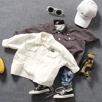 

only jacket 1pc 2-8Y new 2018 spring boys letter digit jacket kids clothing boys casual jacket