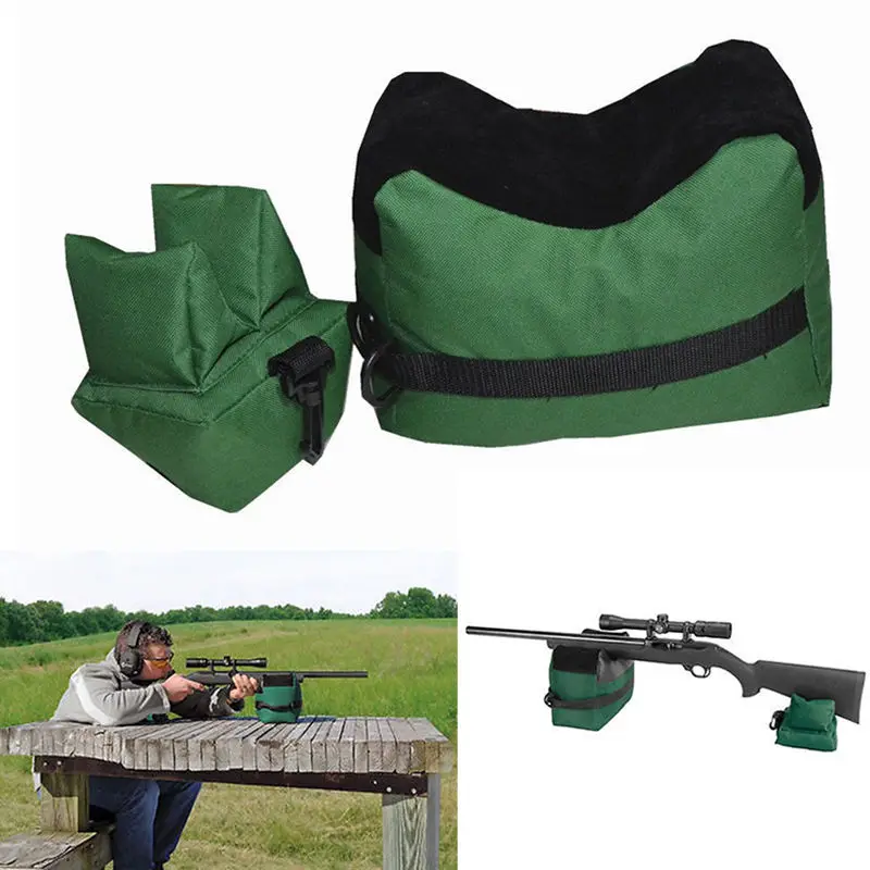 Front Rear Sandbag set Support For Shooting Bag Hunting Rifle Range