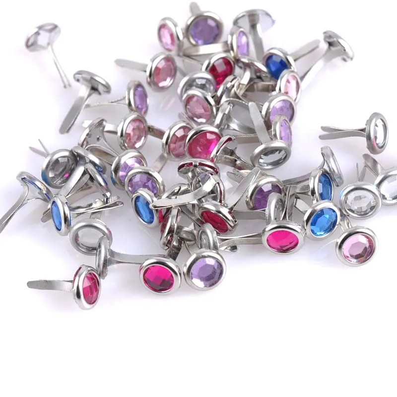 Online Buy Wholesale rhinestone brads from China 