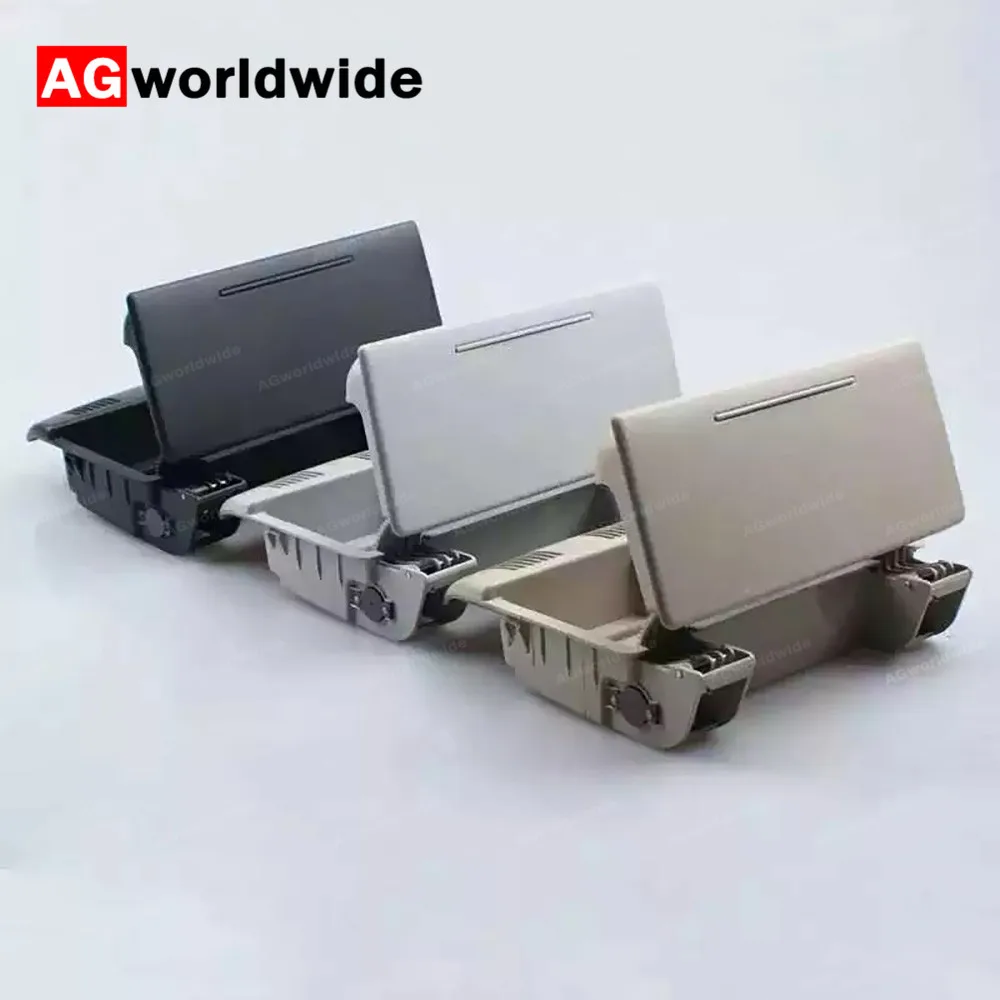 

1Z0868565E 1Z0868565F Gray Grey Glass Storage Box Roof Sunglass Holder Case For SKoda Octavia Fabia Roomster 2010 2011 2012 2013