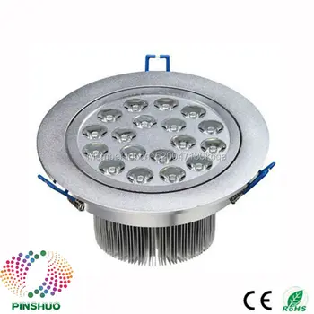 

(60PCS/Lot) 3 Years Warranty 100-110LM/W Dimmable LED Downlight LED Down Light 18W COB Recessed Ceiling Lighting Spotlight Bulb