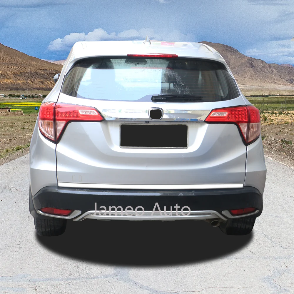 Наклейка для обшивки бампера автомобиля подходит Honda HR-V HRV Vezel 2014-2018 декоративные