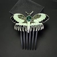 Rose Hair Combs Move Jewelry Butterfly Combs Charms Animals Hairpins Hair Combs Accessories Women Girlfriend Jewelry