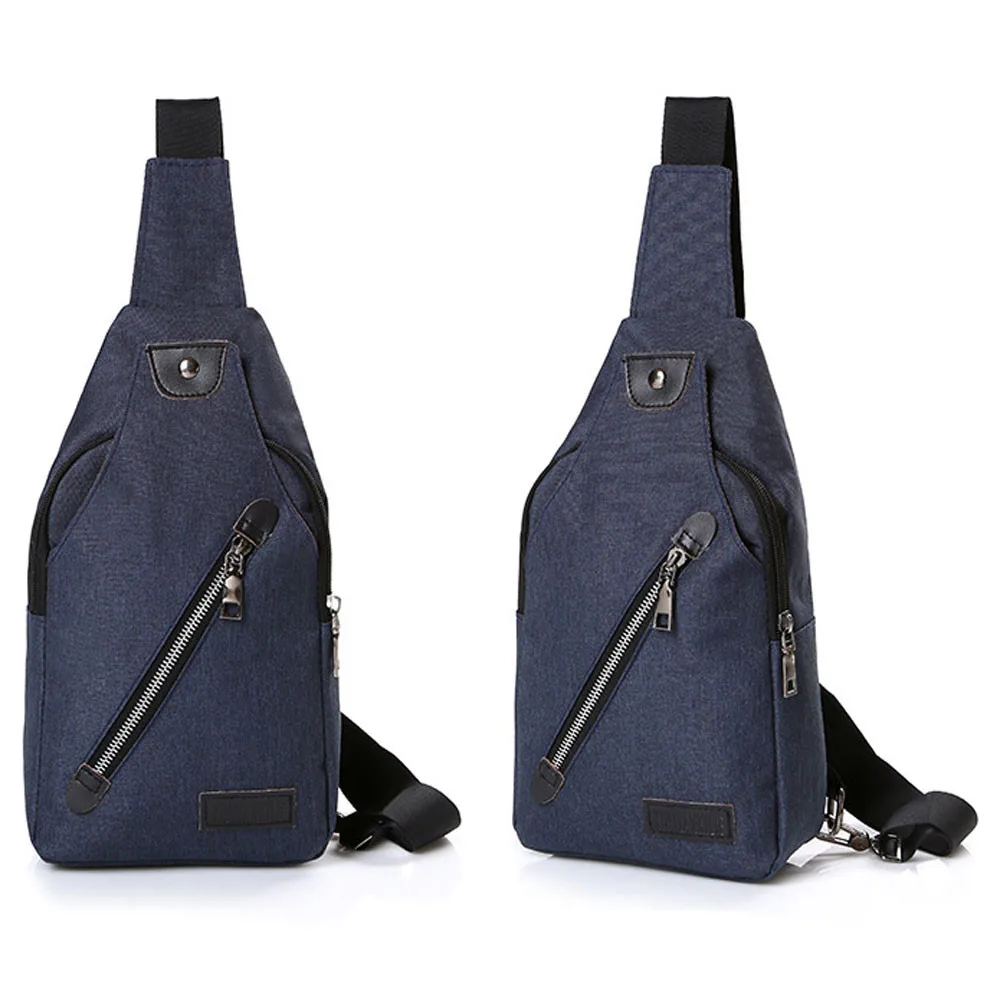 

Bag for Men Outdoor Sports Canvas Unbalance Crossbody Shoulder Chest mens bag bolso hombre sacoche homme sac homme