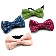 OnnPnnQ/ Модный Детский галстук-бабочка в горошек, универсальный галстук-бабочка для мальчиков и девочек, красивый галстук-бабочка для студентов, унисекс