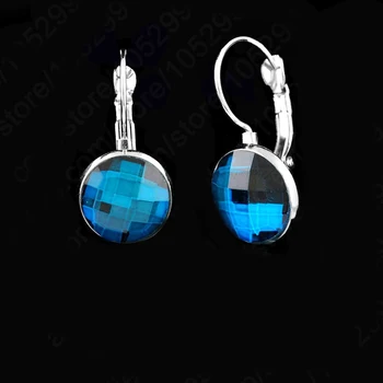 

Big Sale AAA Cubic Zirconia Earrings For Women Femme Real 925 Sterling Silver Wedding Jewelry Accessories Bridal Wholesale