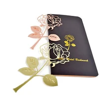 1 шт. милые красивые розовые пустотелые металлические закладки, розовое золото, скрепки для книг, маркер, держатель для страниц, канцелярские принадлежности