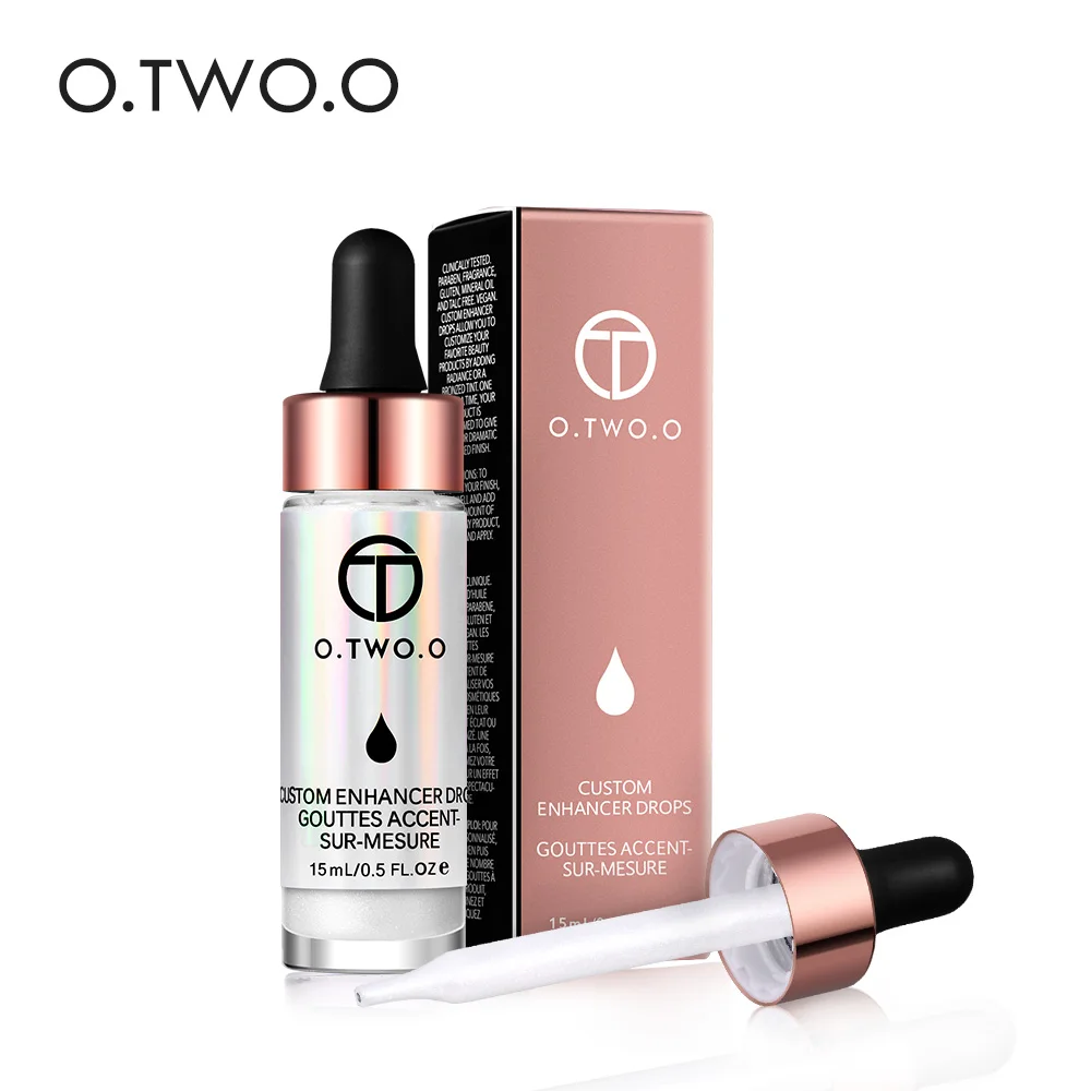 

O.TWO.O Liquid Highlighter Illuminating Makeup Contouring Face Brighten Ultra-concentrated Bronzer Shimmer Highlight Cream