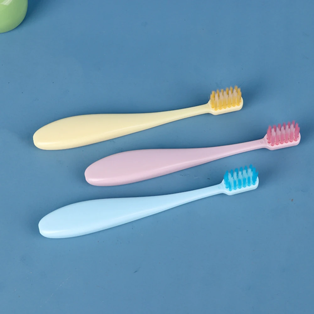 Детская зубная щетка, 3 шт., мягкая щетина, уход за полостью рта, зубные щетки для детей, зубная щетка для новорожденных, силиконовый прорезыватель, чистящая щетина для детей