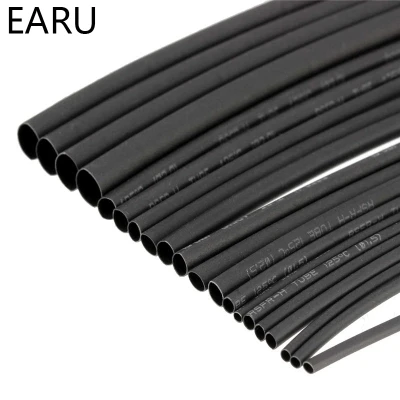 

1meter/lot Heat Shrink Tube 1MM 2MM 3MM 4MM 5MM 6MM 8MM 10MM Heat Shrink Tubing Shrinkable Wrap Wire Cable Sleeve Kit