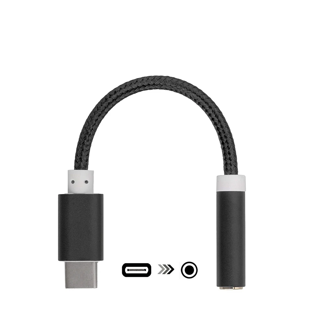 2 шт. USB C до 3 5 мм наушники/наушники Jack кабель адаптер Тип мужской порт женские