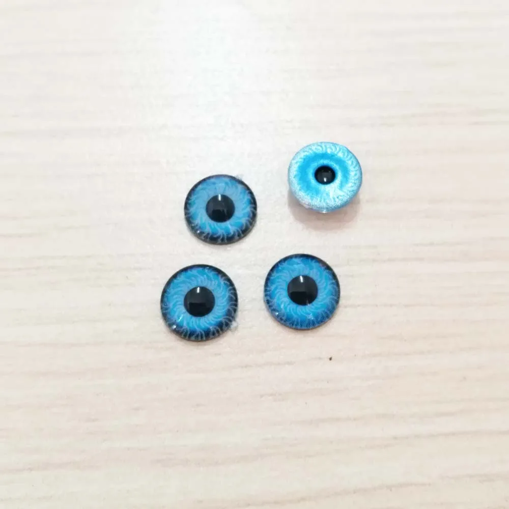 50 шт./лот 8 мм BJD Eyes Радужки плоские круглые акриловые игрушки глаза животных аксессуары для куклы «сделай сам»-выбор цвета - Цвет: Blue
