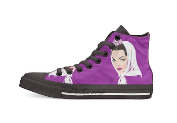 

La Violetera Casual High Top Canvas shoes sneakers For Drop shipping